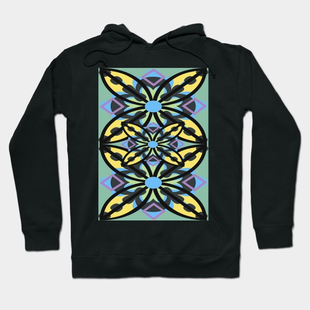 Electric Butterfly Hoodie by ninasilver